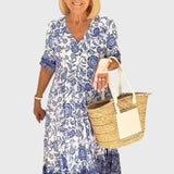 שמלת מידי פרחונית איירית של תמר