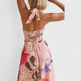 שמלת מקסי פרחונית מפשתן של טליה