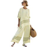 וינריק | סט אלגנטי פסים א-סימטרי