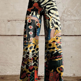 ELODIE מכנסיים רחבים אלגנטיים