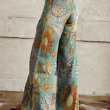 CIRILLA מכנסי פלאצו פרחוניים