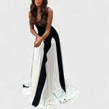 שמלת מקסי טול עם פאנלים של טליה