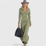 שמלת מקסי ספורטיבית אלגנטית של Eden