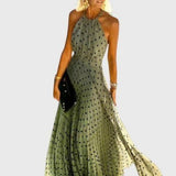 שמלת נופר נקודות