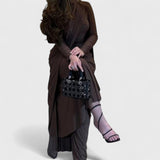 שמלת מקסי אסימטרית של ליאור