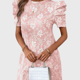 שמלת מידי פרחונית אלגנטית של מאיה