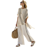 גרייסן | סט פשתן שיק מונוכרומטי