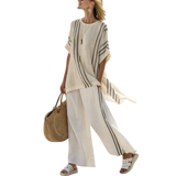 גרייסן | סט פשתן שיק מונוכרומטי