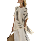 גרייסן | סט פשתן שיק מונוכרומטי