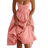 ג'ובי - שמלת מידי עם רצועות