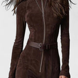 שמלת מקסי וינטג' עם חגורה של ליאור