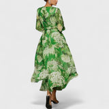 שמלת מידי עם צווארון וי של ליאת