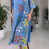 Jiella - שמלת פרחים קז'ואל