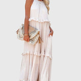 שמלת מקסי עם קפלים של Eden Breeze