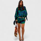 שמלת מיני אבסטרקטית של ליאל