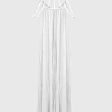 מקסי פשתן עטופה