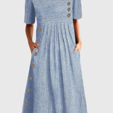 שמלת מידי מפוספסת של יארה