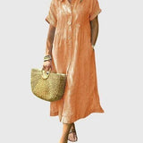 שמלת חולצה מפוספסת של אביטל