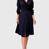 שמלת מידי עם חגורה של Noa