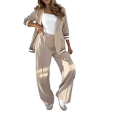 אנטואנט — סט דו־חלקי מפוספס אלגנטי