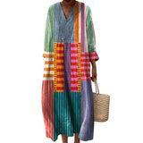 אלינור | שמלת גיאומטרית אלגנטית