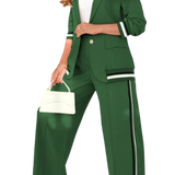 אנטואנט — סט דו־חלקי מפוספס אלגנטי