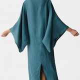 שמלת קימונו עם חגורה