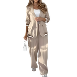 אנטואנט — סט דו־חלקי מפוספס אלגנטי