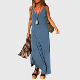 ברטה - שמלה קלילה עם רצועות דקות