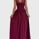 שמלת מקסי תחרה של מיכל