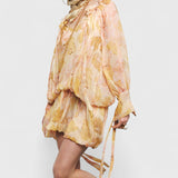 שמלת מיני פרפר של שני