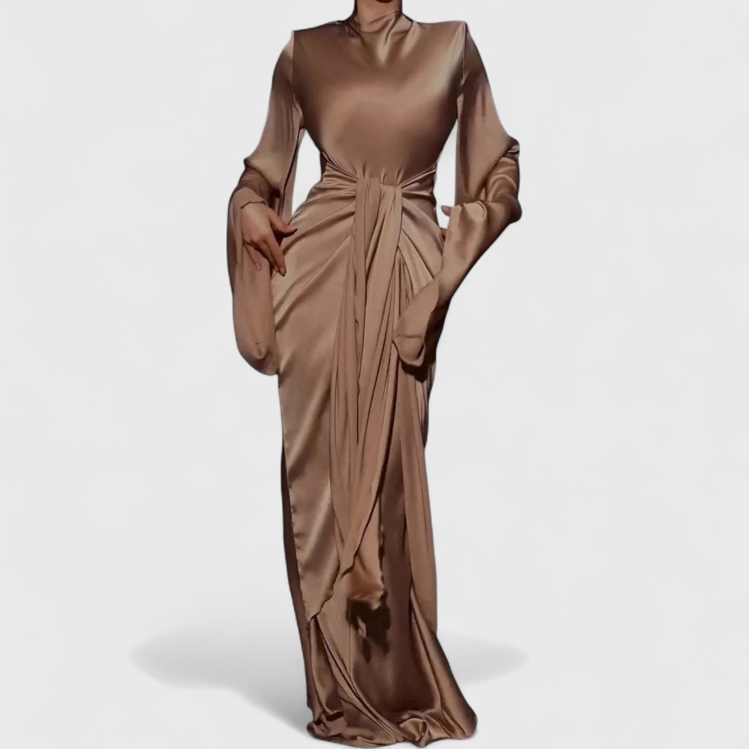 שמלת מקסי אלגנטית של טליה מסאטן