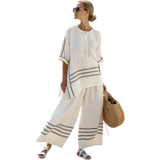 וינריק | סט אלגנטי פסים א-סימטרי