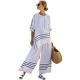 וינריק | סט אלגנטי פסים א-סימטרי