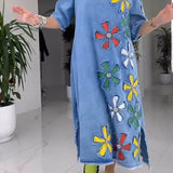 Jiella - שמלת פרחים קז'ואל