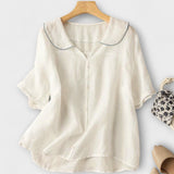 חולצת פשתן ברנדה - אלגנטיות ונוחות יומית