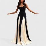 שמלת מקסי טול עם פאנלים של טליה