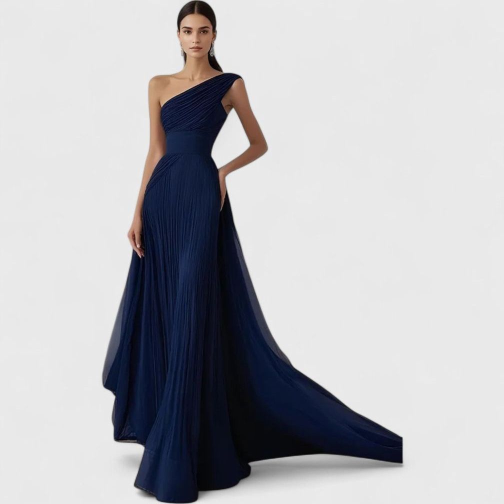 שמלת מקסי עם כתף אחת של אריאל