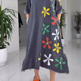 Jiella - שמלת פרחים קז'ואל