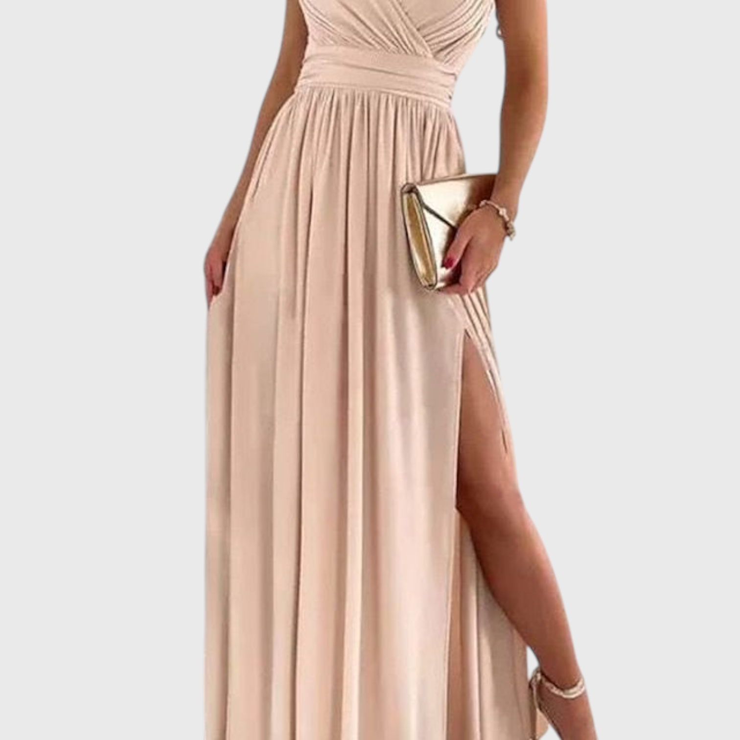 שמלת מקסי תחרה של מיכל