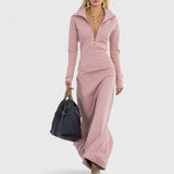 שמלת מקסי ספורטיבית אלגנטית של Eden