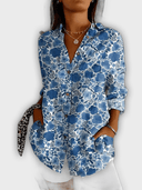 פרח כחול כהה