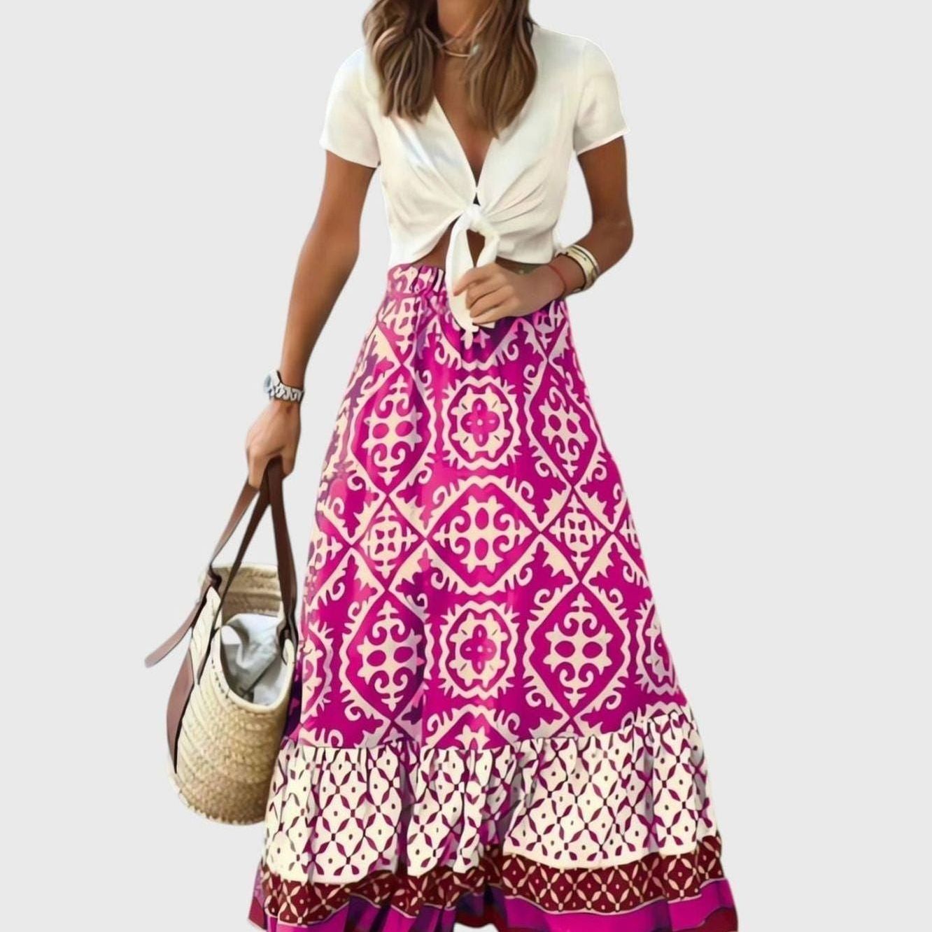 שמלת חצי נוחה של Ravit