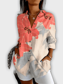 פרח כתום/אפור