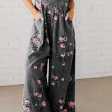 חליפת גזירה פרחונית