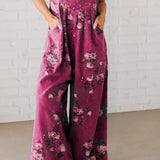 חליפת גזירה פרחונית