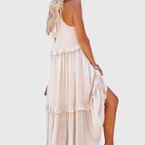 שמלת מקסי עם קפלים של Eden Breeze