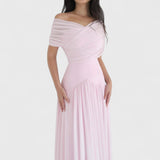 שמלת ערב אלגנטית מרשת של יעל