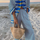 טריוולה™ | סט מצעים עם הדפס סרדינים ולימון