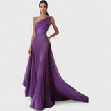 שמלת מקסי עם כתף אחת של אריאל